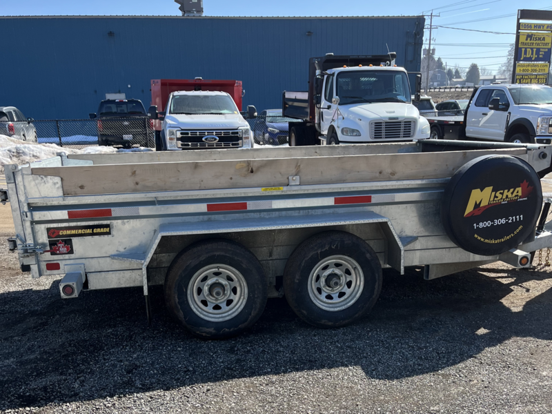 Cargo, Utility Trailers  2025 Miska 5 Ton Galvanized Dump Trailer Photo